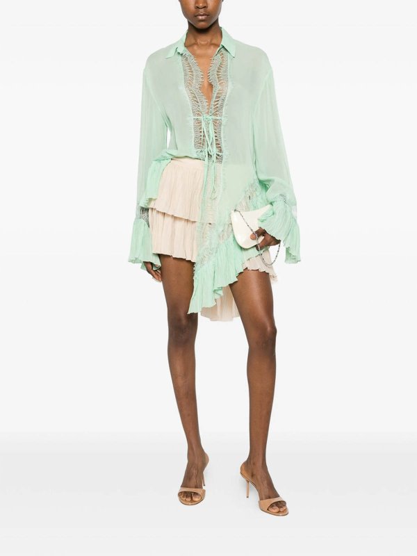 The Best Shops BLUMARINE: Hemden - Hemd - Grün