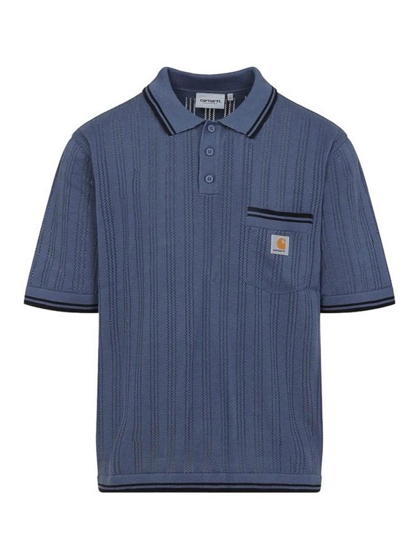 CARHARTT: クルーネック - クルーネック - ブルー