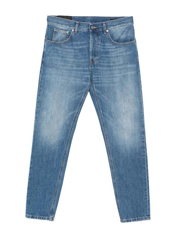 DONDUP: Jeans Rectos - Vaqueros Rectos - Azul