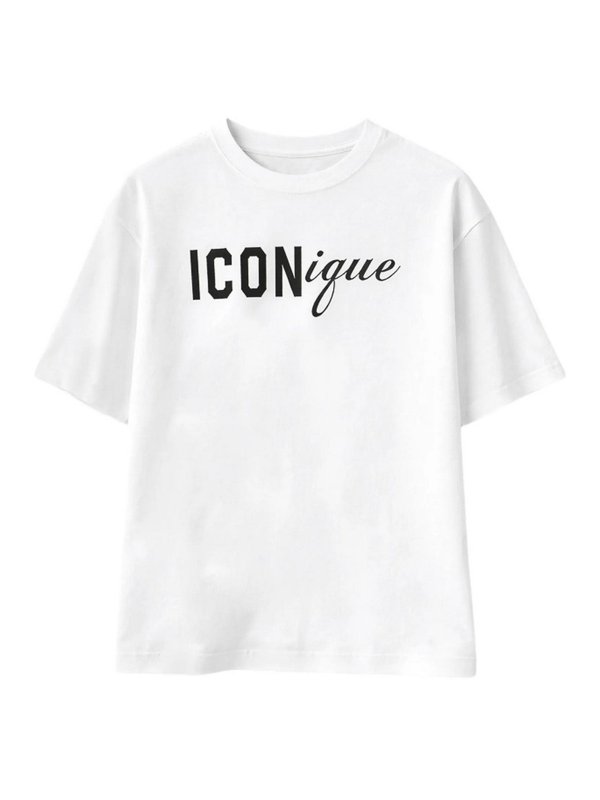 DSQUARED2: T-shirts - T-Shirt - Weiß