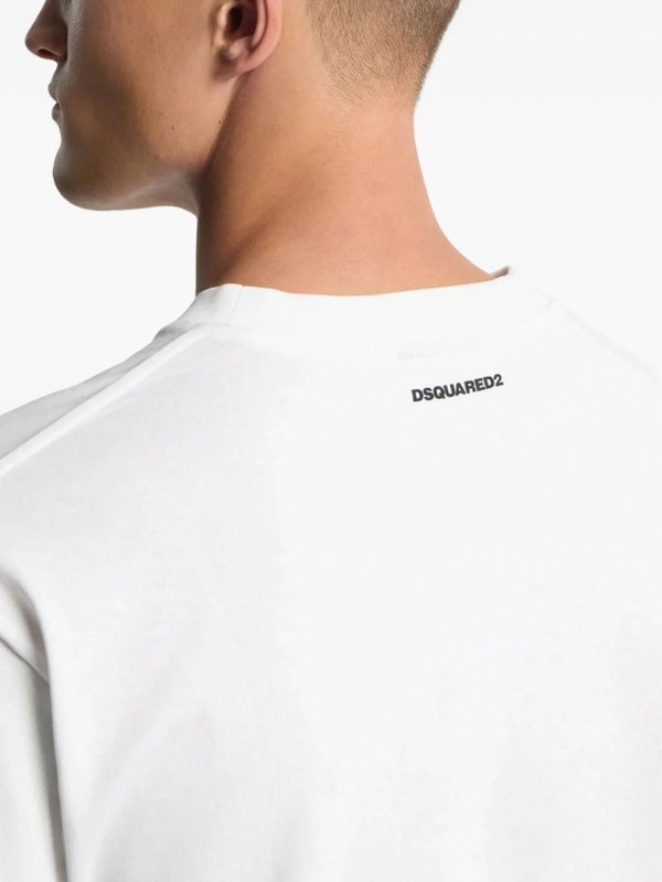 The Best Shops DSQUARED2: T-shirts - T-Shirt - Weiß
