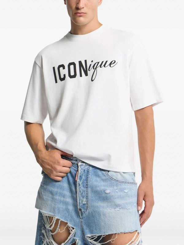 T-Shirt - Weiß shop online: DSQUARED2