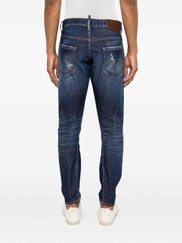 DSQUARED2: Jeans Rectos online - Vaqueros Rectos - Azul