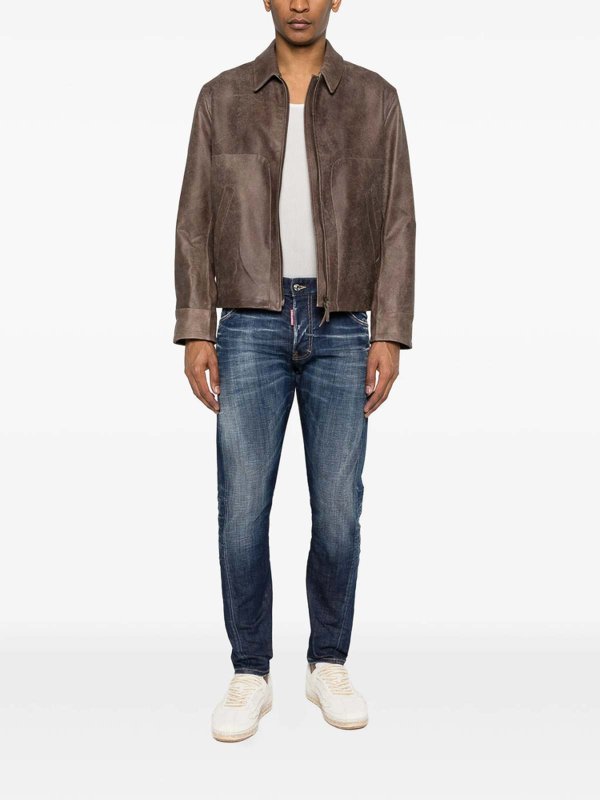 Vaqueros Rectos - Azul shop online: DSQUARED2