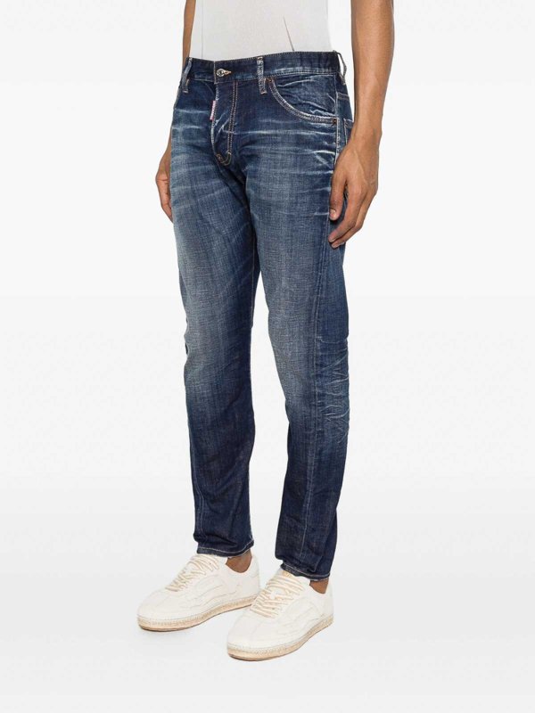 DSQUARED2 buy online Vaqueros Rectos - Azul