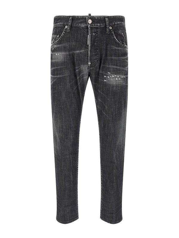 DSQUARED2: jeans dritti, a sigaretta - Jeans