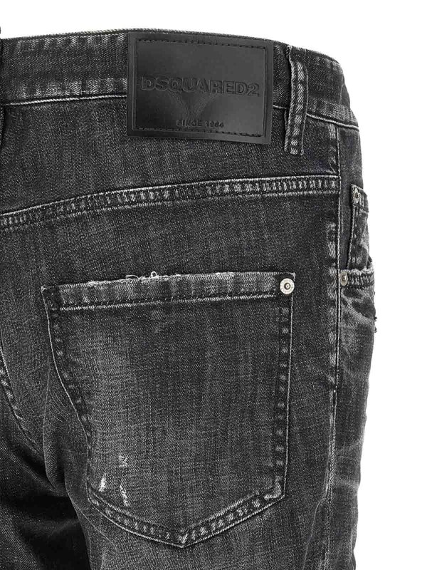 DSQUARED2: jeans dritti, a sigaretta online - Jeans