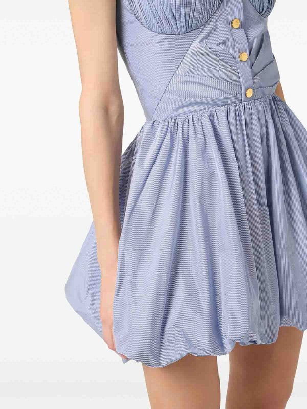 ELISABETTA FRANCHI: Knielange Kleider online - Knielanges Kleid - Blau