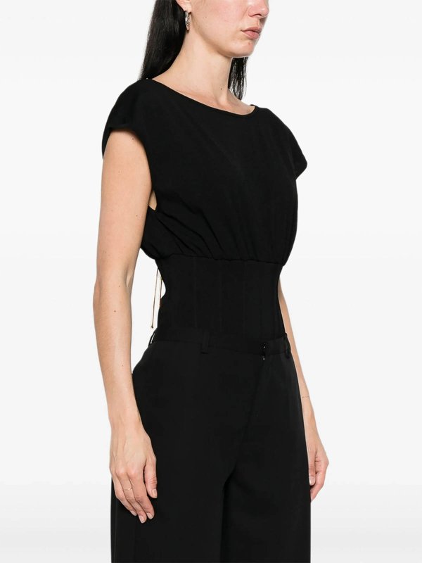 ELISABETTA FRANCHI buy online トップ/タンクトップ - 黒