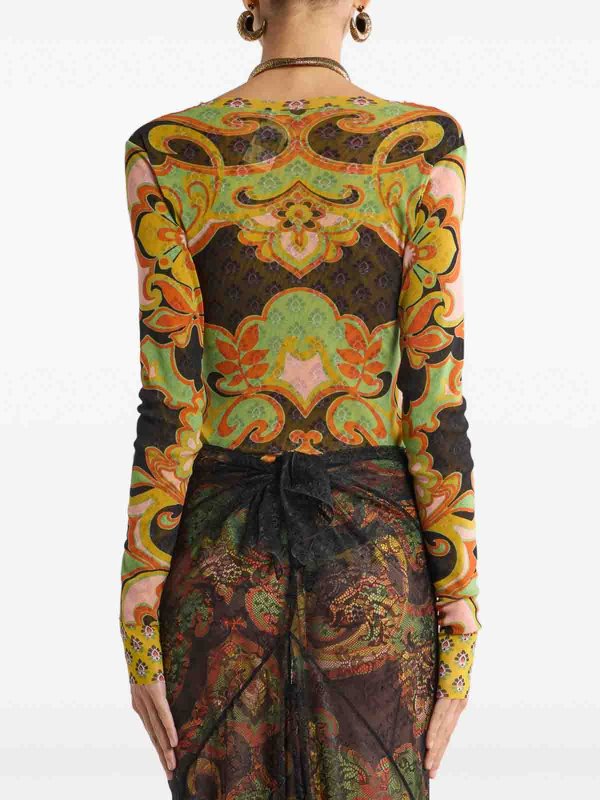 ETRO: Tops y camisetas sin mangas online - Top - Verde