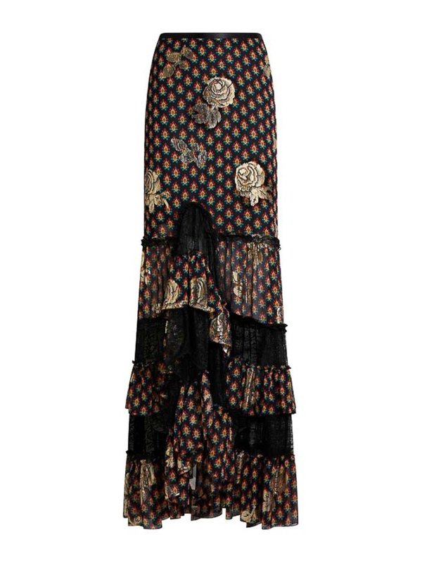 ETRO: Jupes midi et au genou - Jupe Midi - Noir