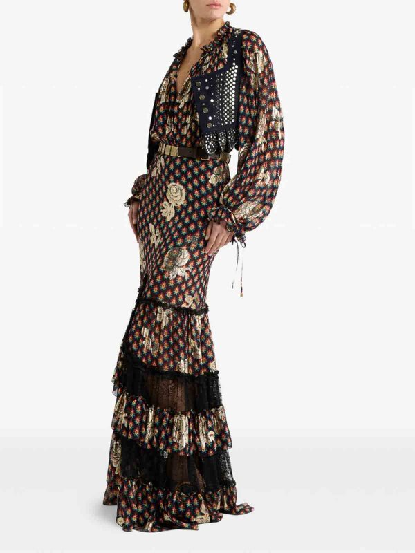 ETRO: Jupes midi et au genou online - Jupe Midi - Noir