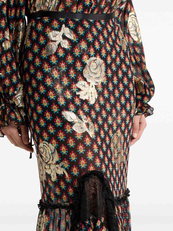 The Best Shops ETRO: Jupes midi et au genou - Jupe Midi - Noir