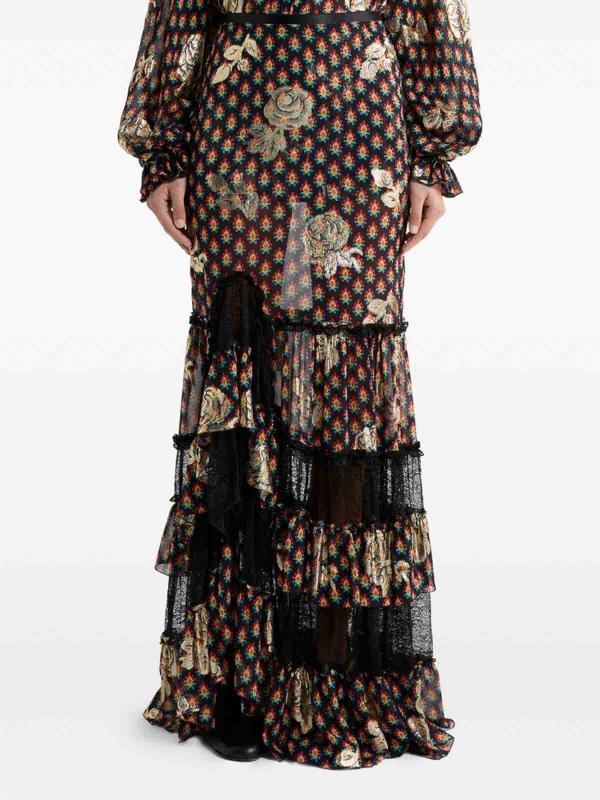 Jupe Midi - Noir shop online: ETRO