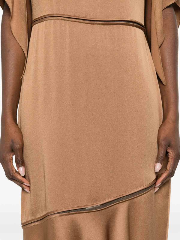 FABIANA FILIPPI: Kurze Kleider online - Kurzes Kleid - Braun