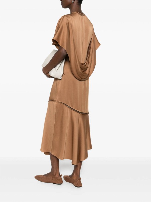 Kurzes Kleid - Braun shop online: FABIANA FILIPPI