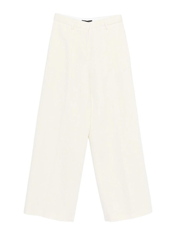 FABIANA FILIPPI: Casual Hosen - Casual Hose - Creme