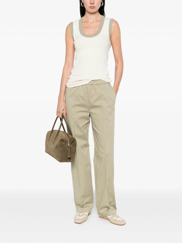 The Best Shops FABIANA FILIPPI: Casual Hosen - Casual Hose - Grün