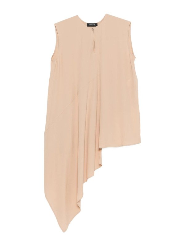 FABIANA FILIPPI: Tops und Tank Tops - Top - Beige