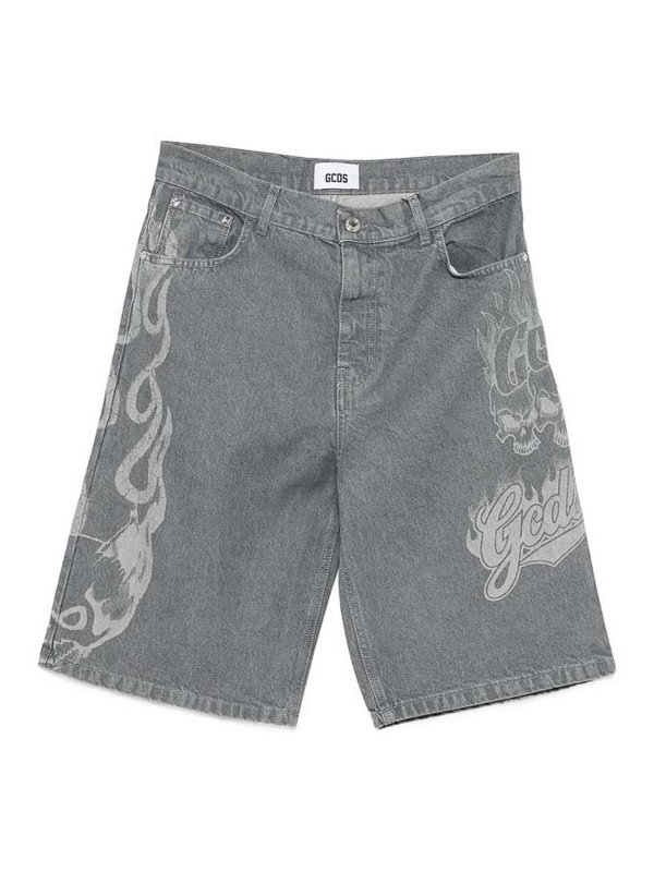 GCDS: Hosen Shorts - Shorts - Grau