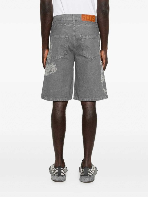 Shorts - Grau shop online: GCDS