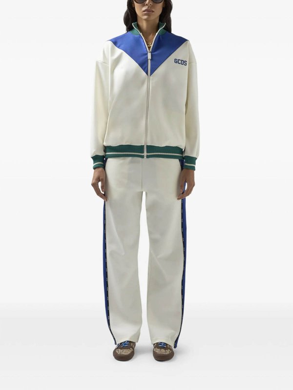 The Best Shops GCDS: Abrigos semilargos - Abrigo Midi - Blanco