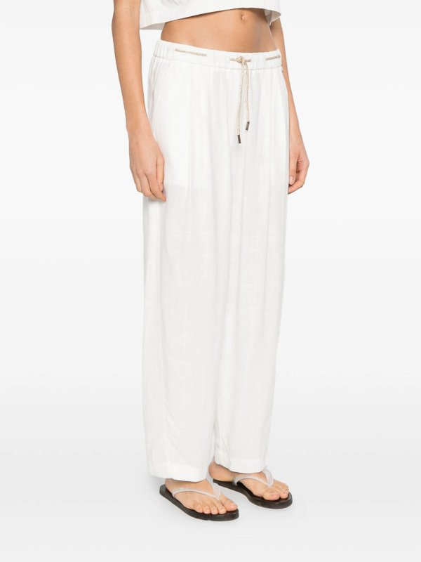 Casual Hose - Weiß shop online: HERNO