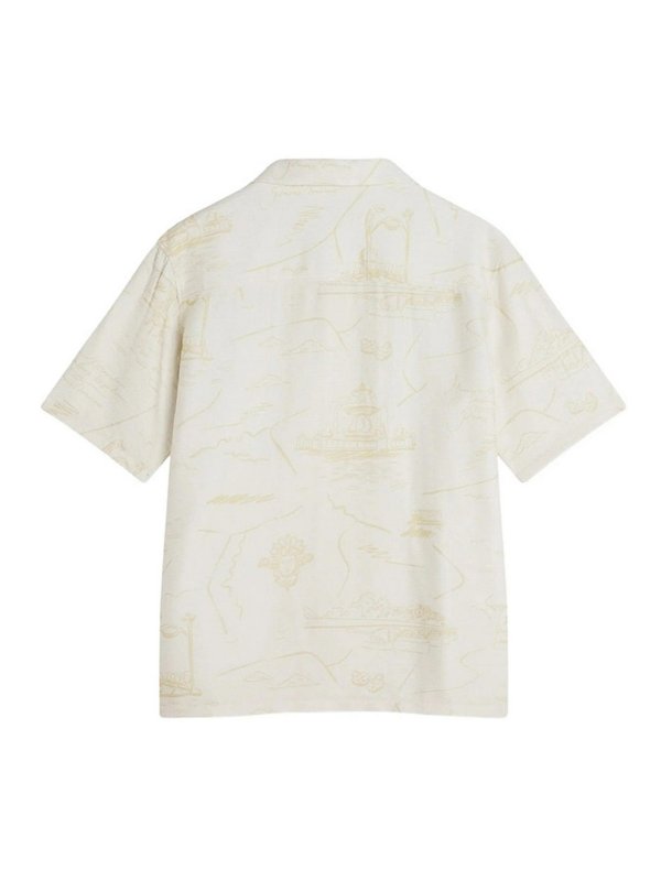 MAISON KITSUNÉ: シャツ online - シャツ - ベージュ