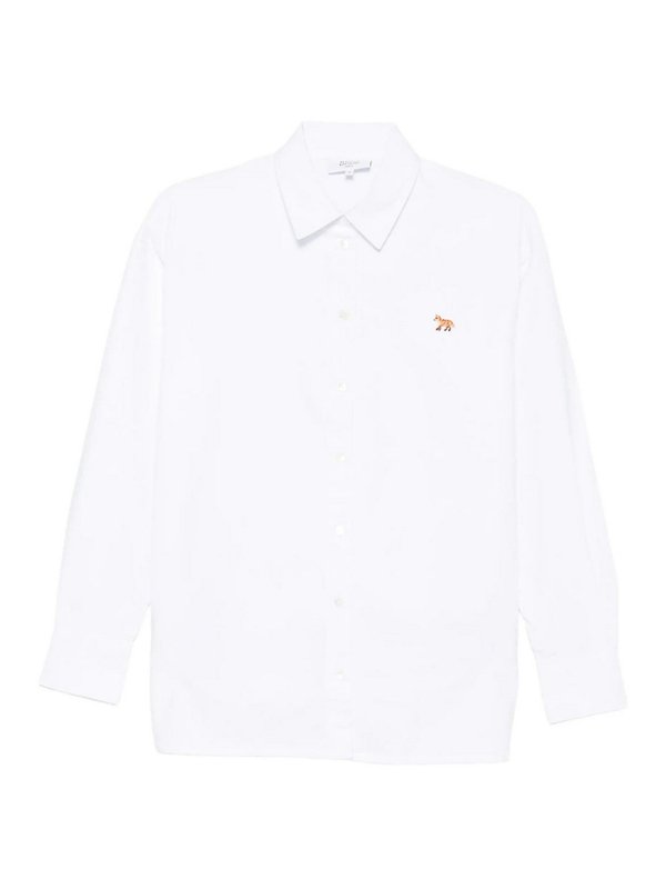 MAISON KITSUNÉ: シャツ - シャツ - 白