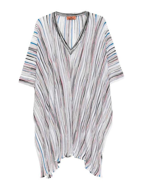 MISSONI: Abrigos cortos - Abrigo Corto - Blanco