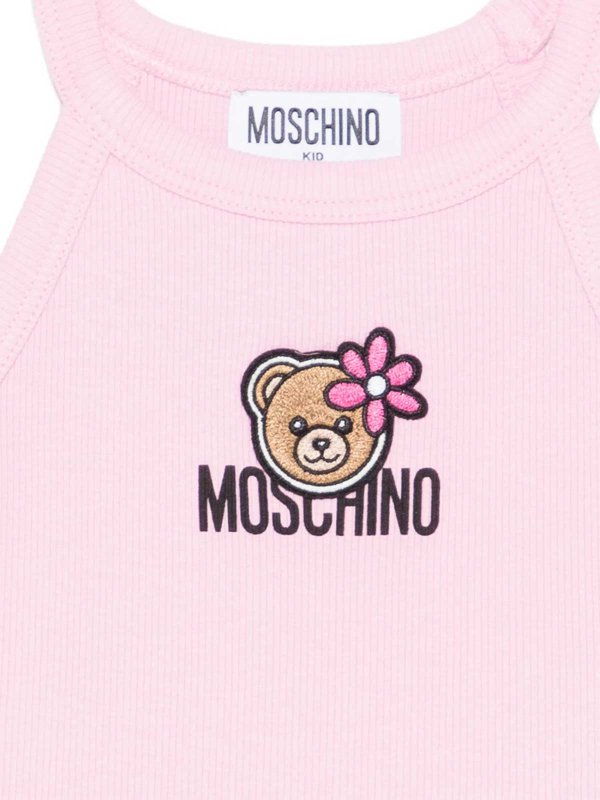 MOSCHINO: T-shirts online - T-Shirt - Nude