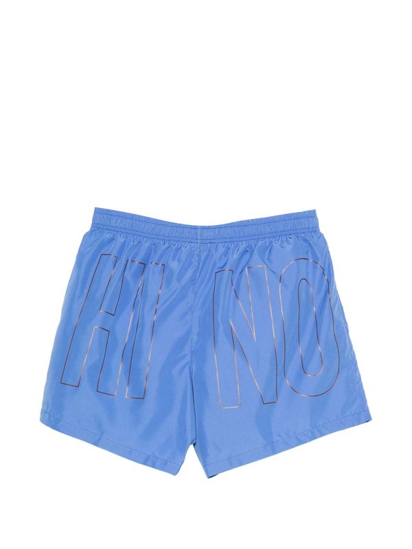 The Best Shops MOSCHINO: Badeanzüge und Badehosen - Badehose - Blau