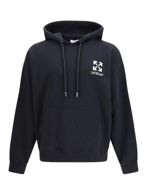 OFF-WHITE: Sudaderas y suéteres - Sudadera - Negro