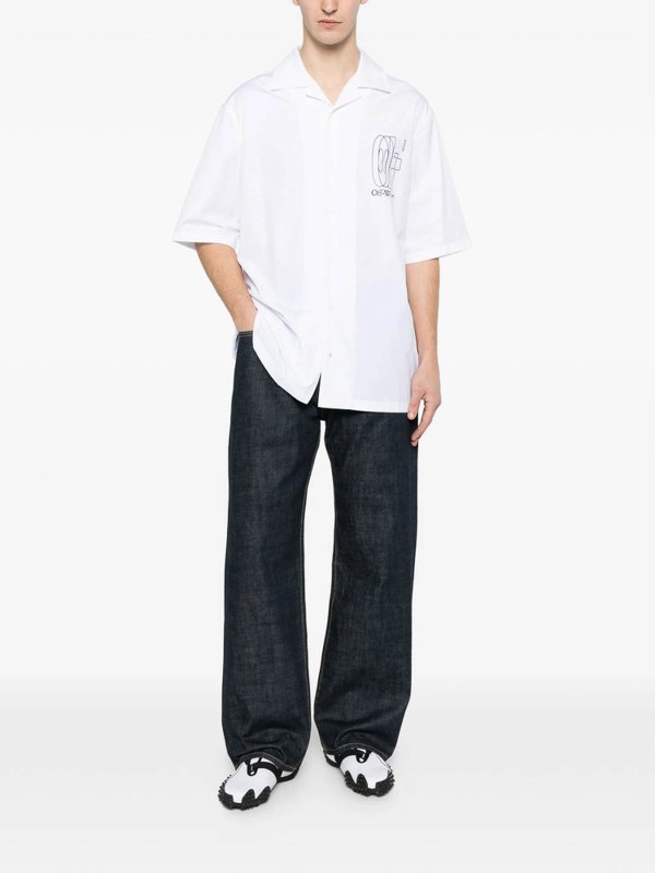 Camisa - Blanco shop online: OFF-WHITE