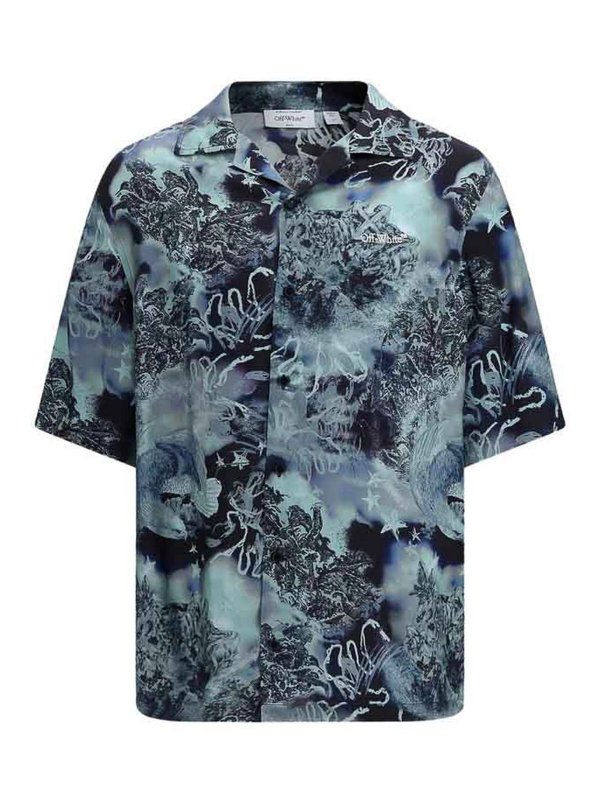 OFF-WHITE: Hemden - Hemd - Blau