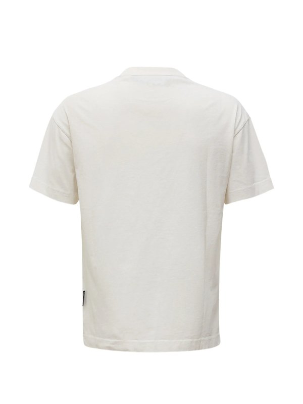 Palm Angels: T-shirts online - T-Shirt - Weiß