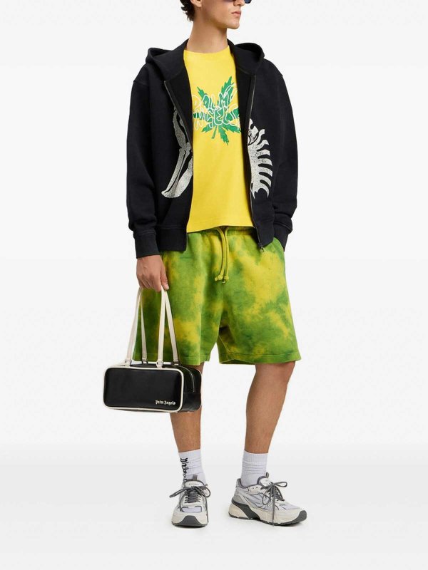 Palm Angels: T-shirts online - T-Shirt - Gelb