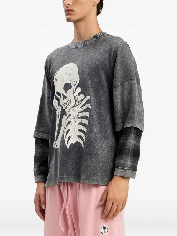 The Best Shops Palm Angels: Sweatshirts und Pullover - Sweatshirt - Grau