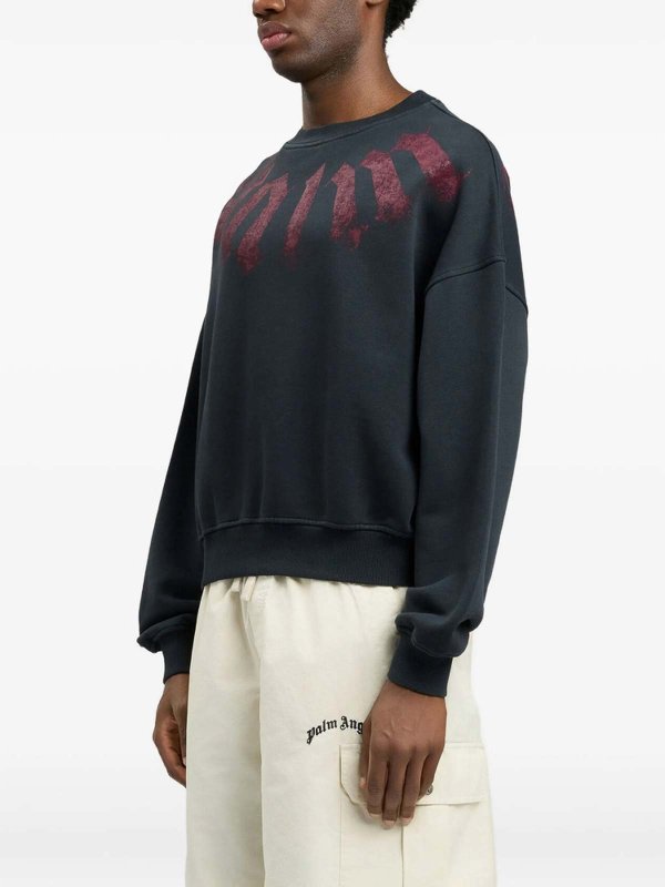 Palm Angels: スウェット＆セーター online - スウェットシャツ/セーター - 黒