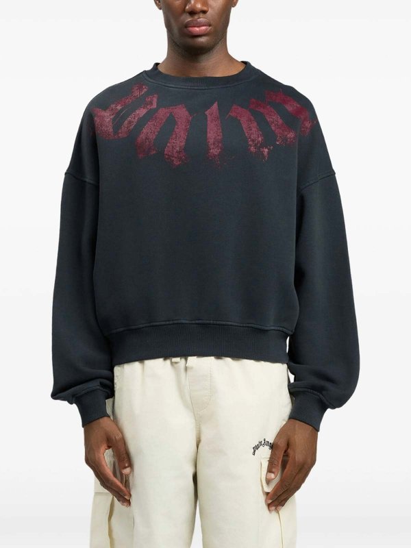 スウェットシャツ/セーター - 黒 shop online: Palm Angels
