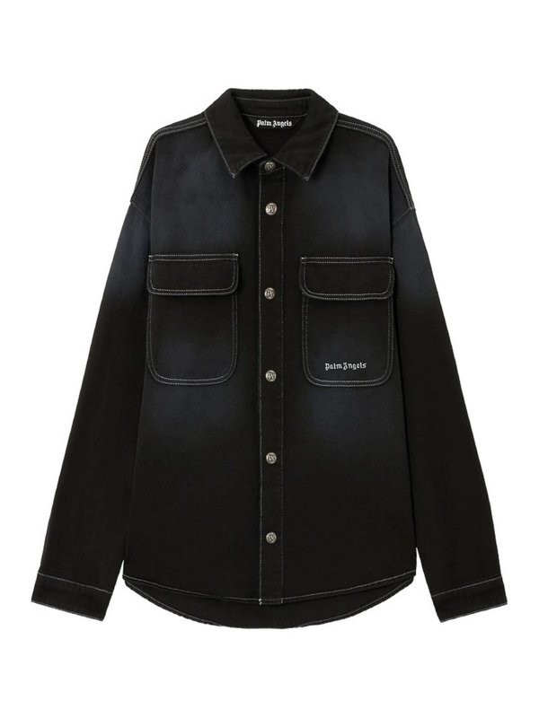 Palm Angels: シャツ - シャツ - 黒
