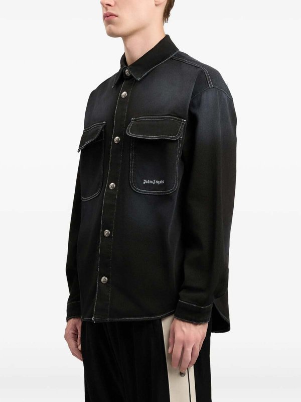 Palm Angels: シャツ online - シャツ - 黒