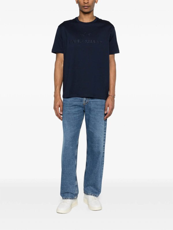 PAUL & SHARK: T-shirts online - T-Shirt - Blau