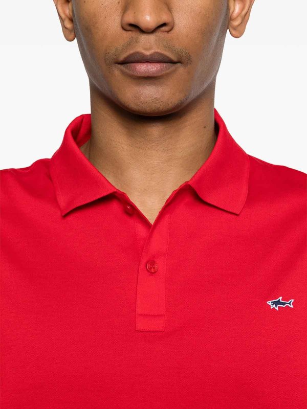 PAUL & SHARK: Strickpullover mit Rundhalsausschnitt online - Rundhalspullover - Rot