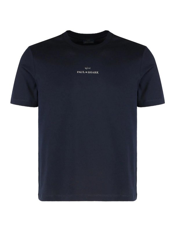PAUL & SHARK: T-shirts - T-Shirt - Blau