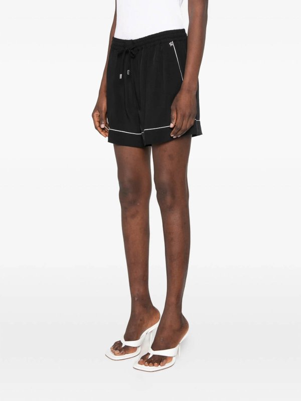SPORTMAX: トラウザーショーツ online - ショートパンツ - 黒