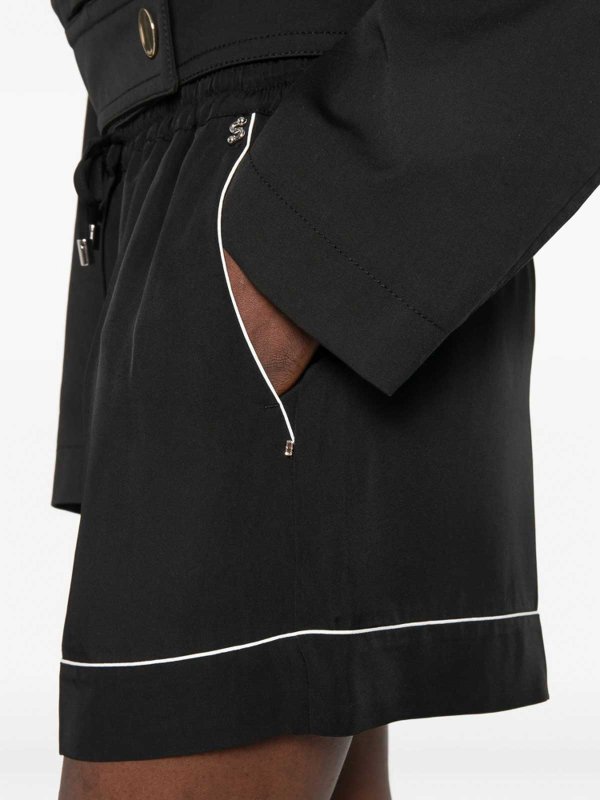 ショートパンツ - 黒 shop online: SPORTMAX