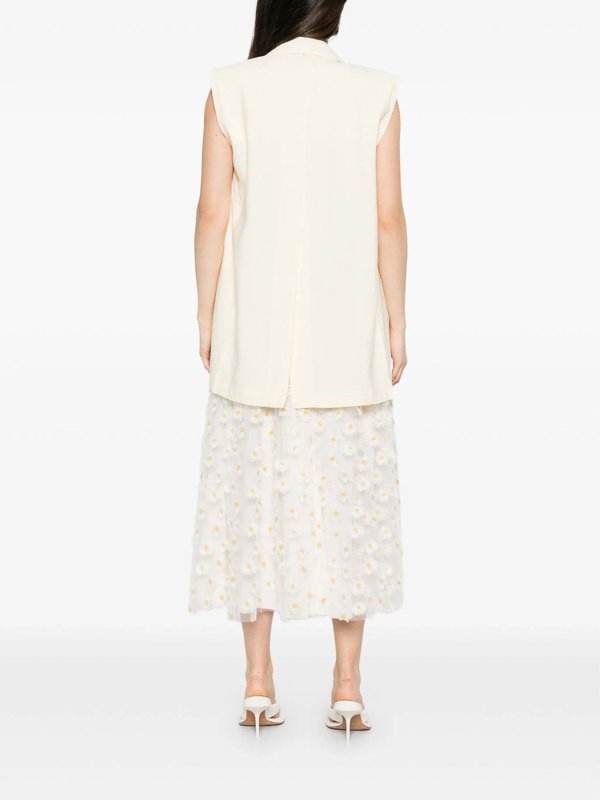 SPORTMAX buy online Chaleco - Blanco