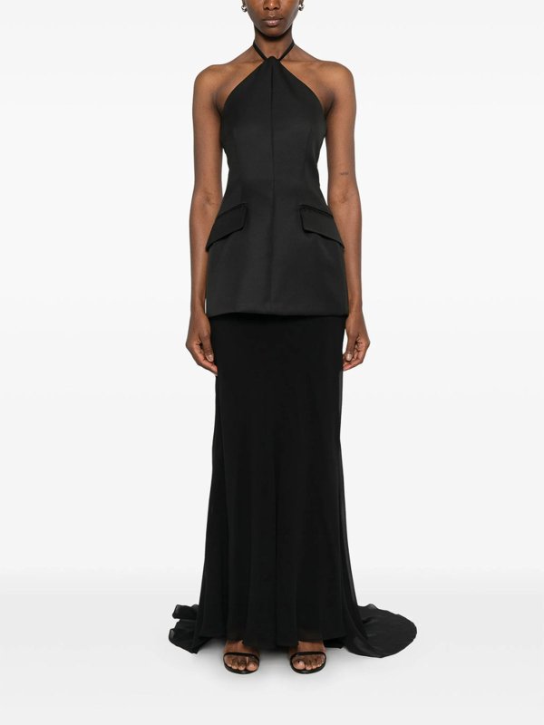 SPORTMAX buy online 膝丈ドレス - 黒