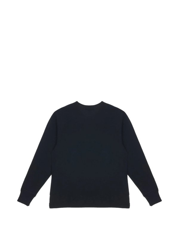 Rundhalspullover - Schwarz shop online: STUDIO NICHOLSON